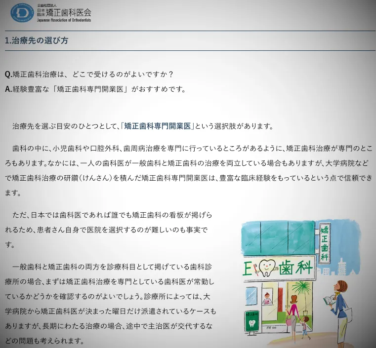 治療先の選び方